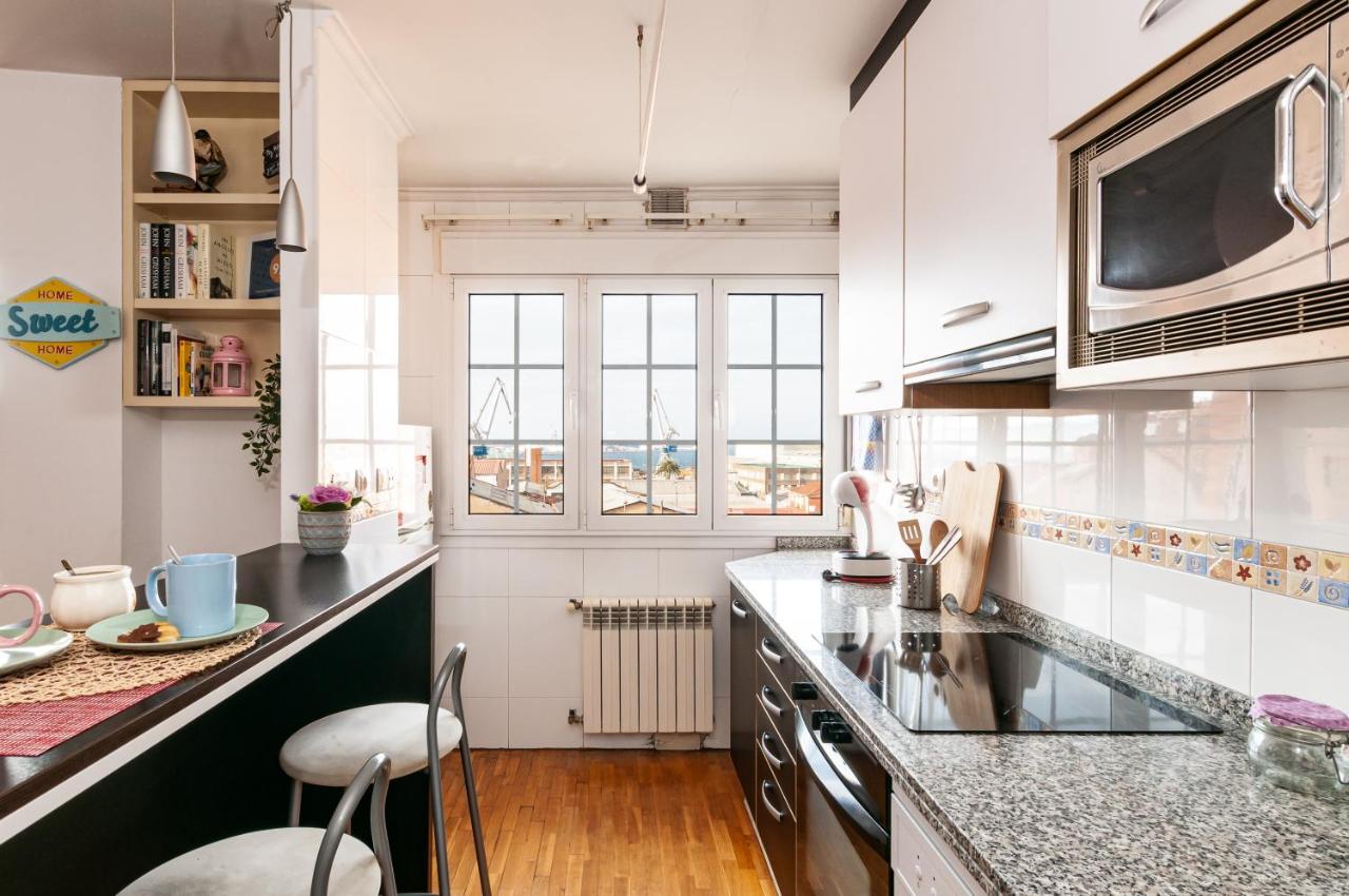 Duplex 21, Alojamiento Cerca De La Playa Con Wifi Gijón Extérieur photo